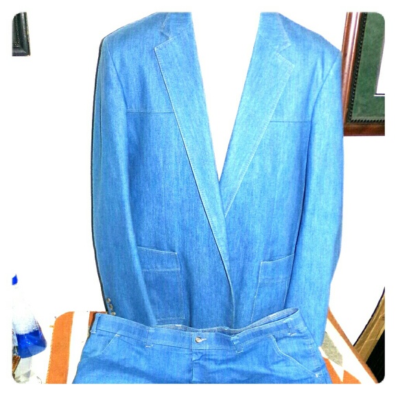 levis denim suit